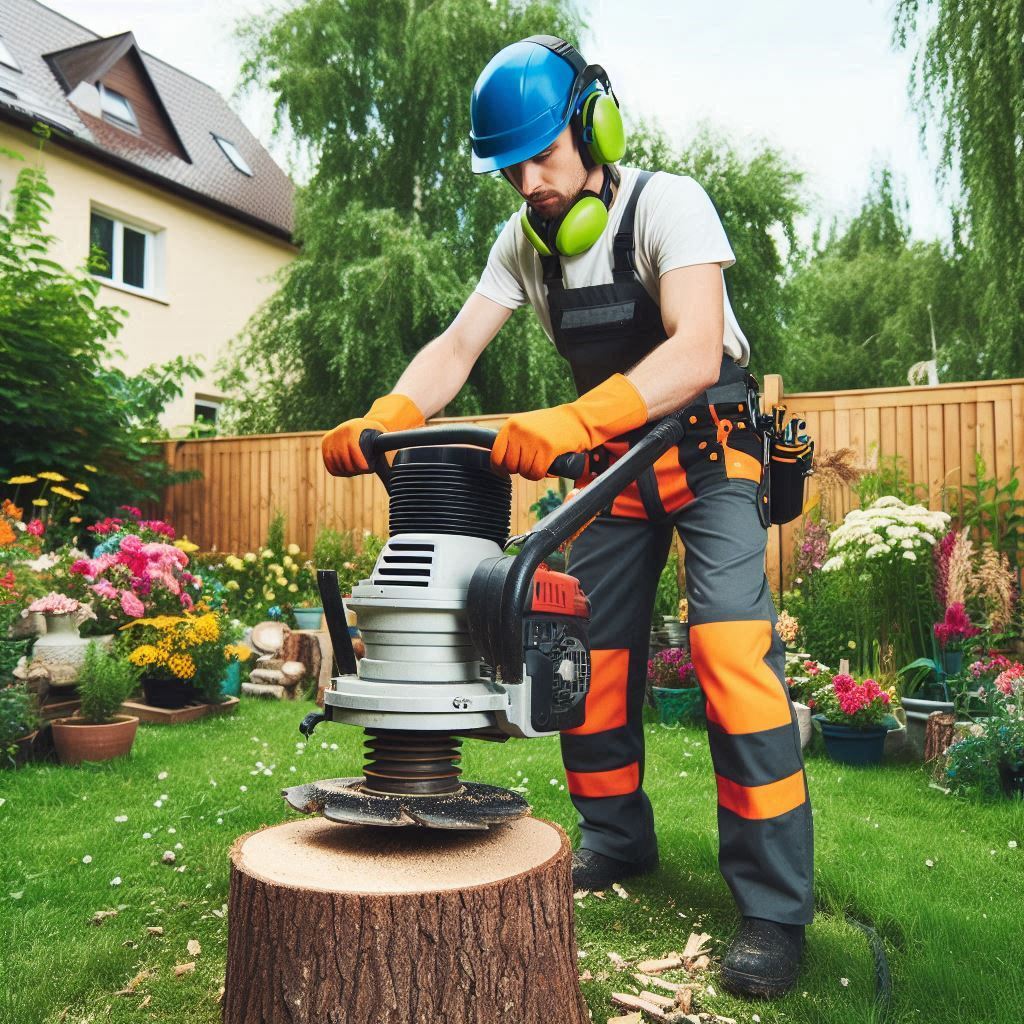 Professional Stump Grinding Hallandale FL - Expert Stump Grinding and Land Clearing Services by Hallandale Stump Removal